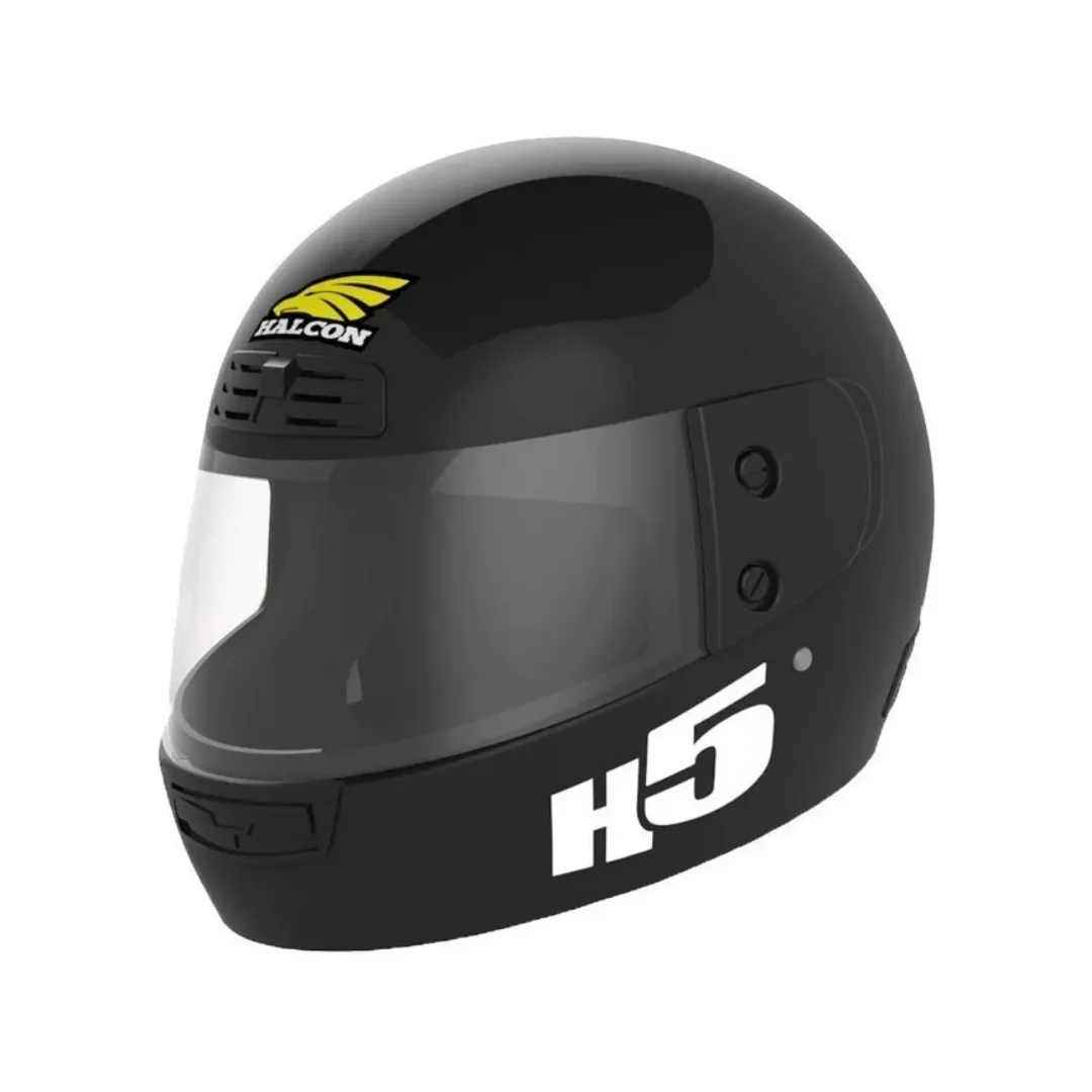 CASCO HALCÓN H5 NEGRO XL